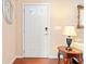 Bright entryway showcasing a stylish door, wood floors, and decorative accents for a welcoming atmosphere at 2160 Carefree Cir # 9, Marietta, GA 30062