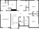 Detailed floor plan showcasing the layout of the primary bedroom, bath, and additional bedrooms upstairs at 2208 Howell Farms Nw Pt, Acworth, GA 30101