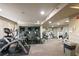 Well-equipped gym with cardio machines, weightlifting equipment, and ample space for workouts at 2626 Peachtree Nw Rd # 206, Atlanta, GA 30305