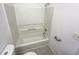 Bright bathroom with a combined shower and tub at 6420 Wedgeview Dr, Tucker, GA 30084