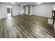Spacious living area with a fireplace and access to the kitchen at 6420 Wedgeview Dr, Tucker, GA 30084