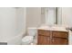 Cozy bathroom with vanity, mirror and toilet at 3137 Primrose St, Douglasville, GA 30135