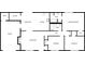 Detailed floor plan showcasing the layout, including living room, bedrooms, kitchen, dining area, and bathrooms at 51 Lost Meadows Dr, Dallas, GA 30157