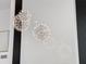 Close-up of modern, decorative pendant lighting at 2940 Old Peachtree Rd, Dacula, GA 30019