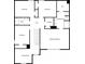Second floor layout includes bedrooms, bathrooms, laundry, and a sitting room off the primary bedroom at 2985 Whittier Way, Cumming, GA 30040