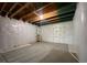 Finished basement with waterproofed walls, and an open ceiling at 5928 Cobblestone Creek Cir, Mableton, GA 30126