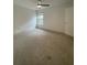 Bedroom with ceiling fan and neutral carpet at 5928 Cobblestone Creek Cir, Mableton, GA 30126
