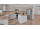Modern kitchen featuring stainless steel appliances, granite countertops, and ample cabinet space at 5928 Cobblestone Creek Cir, Mableton, GA 30126