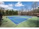 Enjoy a game of tennis on these pristine blue and green community tennis courts at 239 Valley Xing, Canton, GA 30114