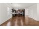 A kitchen featuring sleek, modern cabinetry and stainless steel appliances at 847 Sand Ln, Lawrenceville, GA 30045