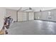 Spacious two car garage with two doors and natural light at 3060 Eastland Way, Snellville, GA 30078