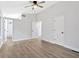 Light and airy bedroom with multiple closets and fresh paint at 3060 Eastland Way, Snellville, GA 30078