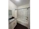 Bathroom with marble tile and modern fixtures, a perfect blend of style and functionality at 403 Inglenook Walk, Marietta, GA 30060