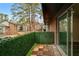Outdoor balcony with patio flooring and a privacy fence, overlooking the community at 6851 Roswell Rd # N10, Sandy Springs, GA 30328