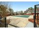 Spacious community pool area perfect for recreation, relaxation and enjoying the outdoors with neighbors at 6851 Roswell Rd # N10, Sandy Springs, GA 30328