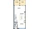 Floor plan showcasing the layout of the home's first floor, including the kitchen, dining, and Gathering rooms at 710 Hudson Way, Roswell, GA 30076