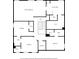 Detailed floor plan showcasing the layout of the second floor at 367 Reserve Overlook, Canton, GA 30115