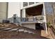 Exterior angle showing the house and stairs leading up to the back deck at 3966 Creekview Ridge Dr, Buford, GA 30518
