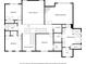 Upper floor plan includes primary bedroom, laundry, bath, walk-in closets, and bedrooms at 3966 Creekview Ridge Dr, Buford, GA 30518