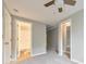 Cozy bedroom featuring adjacent bathroom and walk-in closet for convenience and storage at 2390 Morgan Ne Rd, Marietta, GA 30066