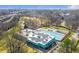 Overhead shot of the community pool, showcasing expansive recreational facilities and urban backdrop at 916 Ira Sw St, Atlanta, GA 30310