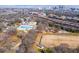 Aerial view of the community with pool, park, and playground at 916 Ira Sw St, Atlanta, GA 30310