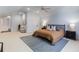 Spacious main bedroom with a walk-in closet and elegant decor at 648 Cooledge Ave, Atlanta, GA 30306