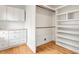 Spacious closet with custom shelving and storage solutions at 124 The Prado, Atlanta, GA 30309