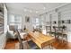 Bright home office with ample natural light, custom built-ins, and hardwood floors at 124 The Prado, Atlanta, GA 30309