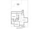 Second floor plan featuring bedrooms, bathrooms, and a versatile loft/flex space for added functionality at 204 Wakehurst Way, Marietta, GA 30064