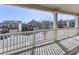 Inviting covered front porch offers a relaxing view of the neighborhood street at 426 Parkstone Dr, Woodstock, GA 30188
