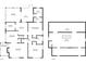 Detailed floor plan of the home showing layout of rooms on the first and second floors at 2953 Hardman Ne Ct, Atlanta, GA 30305