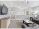 Bright living room featuring vaulted ceilings and neutral paint at 266 Carthage Blvd, Rockmart, GA 30153