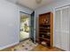 Welcoming entryway with shoe storage and a view of the charming front porch at 106 Lanyard Bnd, Peachtree City, GA 30269