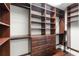 Spacious walk-in closet with custom shelving and drawers, providing ample storage and organization at 541 Hickory Sw Dr, Marietta, GA 30064