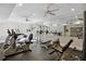 Well-equipped gym with modern exercise machines, weights, and mirrored wall at 424 Lindbergh Ne Dr # 201, Atlanta, GA 30305