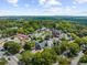Charming aerial view of a mixed-use community with well-manicured landscaping and beautiful architecture at 2707 Cumberland Se Ct, Smyrna, GA 30080
