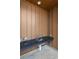 Modern wet bar featuring sleek black countertops and a stainless steel sink at 622 Bellemeade Nw Ave # 4, Atlanta, GA 30318