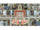 Stunning aerial view of an upscale community with beautifully designed homes and manicured landscaping at 11279 Serenbe Ln, Chattahoochee Hills, GA 30268