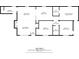 Floor plan showcasing the layout of the home, including bedrooms, bathrooms, and living areas at 1184 Alemeda Dr, Marietta, GA 30066