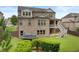 Expansive backyard featuring lush greenery and a trampoline, perfect for outdoor activities at 3286 Sweetleaf Ln, Buford, GA 30519