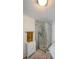 Modern main bathroom showcasing a glass shower, soaking tub, and updated fixtures at 1315 Mcgill Park Ne Ave, Atlanta, GA 30312