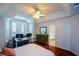 Serene main bedroom featuring a spacious layout, ample natural light, and an ensuite bathroom at 1315 Mcgill Park Ne Ave, Atlanta, GA 30312