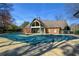The screened-in pool is a serene oasis perfect for relaxation and recreation with access to the clubhouse at 1315 Mcgill Park Ne Ave, Atlanta, GA 30312