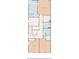 Layout of the home's floorplan, featuring the primary bedroom, laundry, and additional bedrooms at 255 Marjean Way, Alpharetta, GA 30009