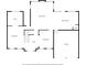 Detailed floor plan showcasing the layout of the home, including living spaces and garage at 239 Sumac Trl, Woodstock, GA 30188