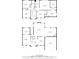 Detailed floor plan showcasing the layout of the home with dimensions for each room and overall square footage at 239 Sumac Trl, Woodstock, GA 30188