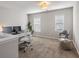 Bright office with dual windows, carpeted floors, and space for dual monitors at 4309 Elliott Way, Smyrna, GA 30082