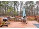 Expansive back deck with grill and outdoor seating, perfect for entertaining and relaxing outdoors at 840 Cline Petty Way Way, Lawrenceville, GA 30043