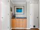 Foyer area with modern cabinet and lighting at 130 26Th Nw St # 615, Atlanta, GA 30309